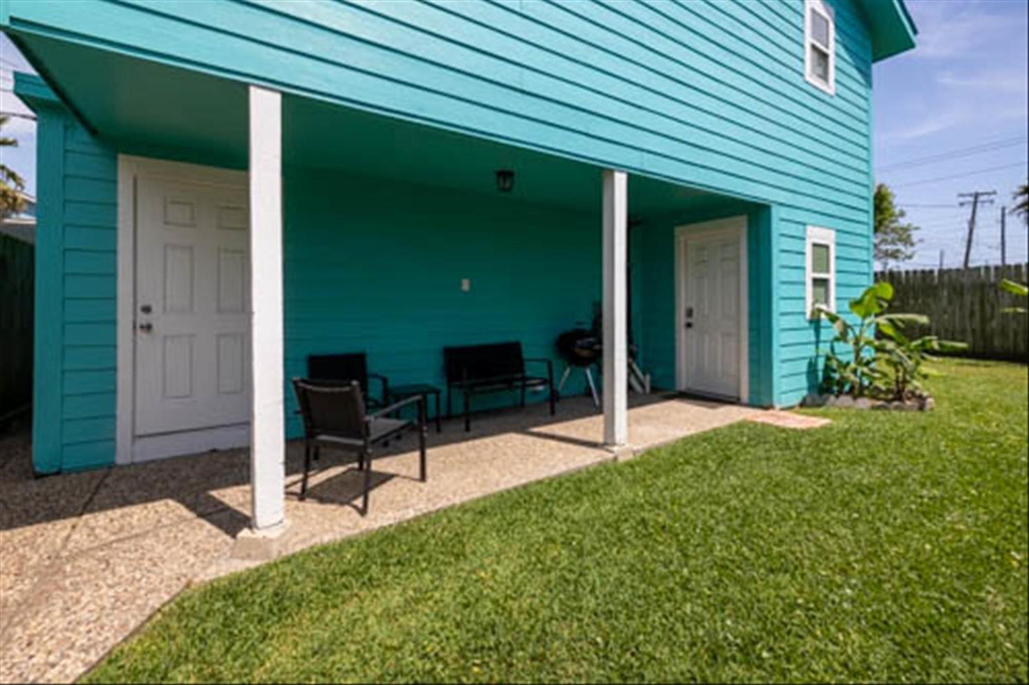 Nr Beach Pier Oasis Game Tables Yard Bbq Galveston Exterior photo